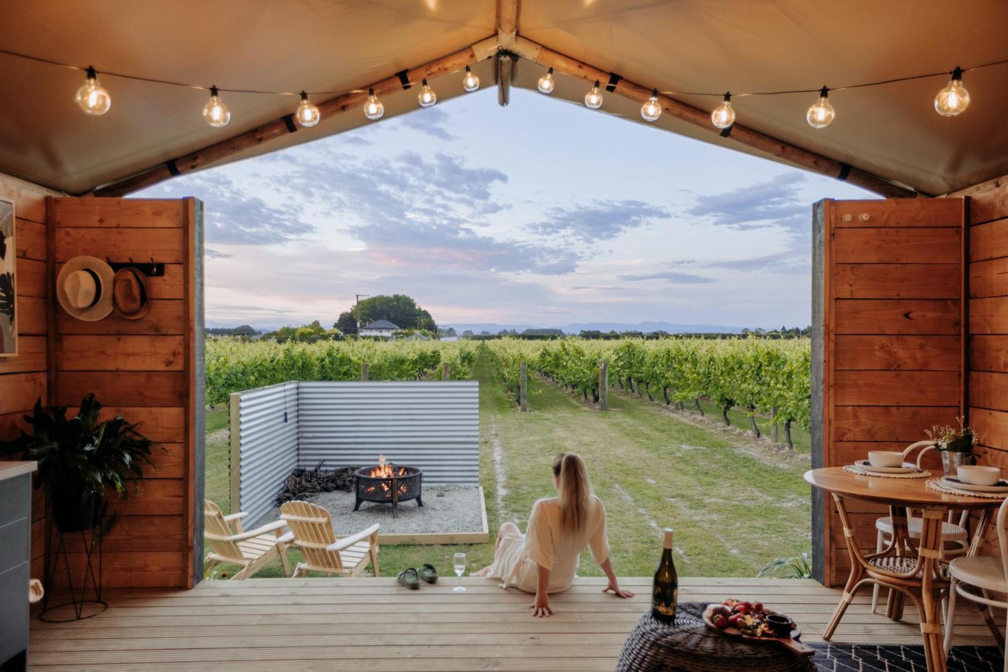 Villas & Vines Glamping Хейстингс Экстерьер фото